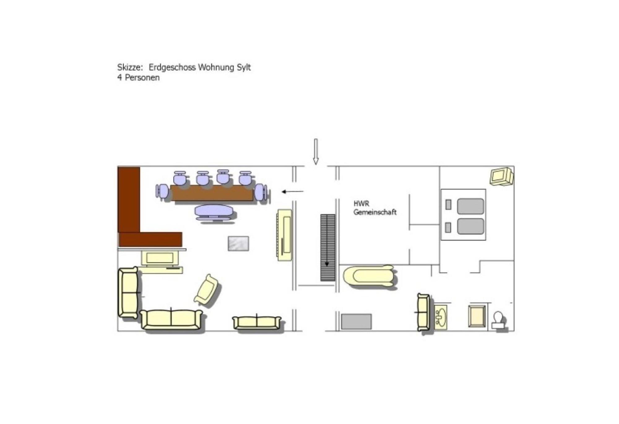הוילה Deichhaus Bullerbue Dagebüll מראה חיצוני תמונה